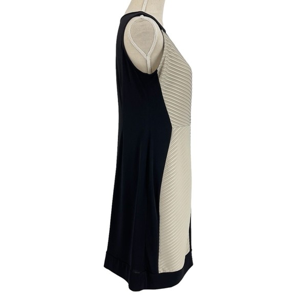 Dressbarn Collection Womens Sleeveless Pullover Two Tone Party Career Dress 8 - Picture 4 of 10